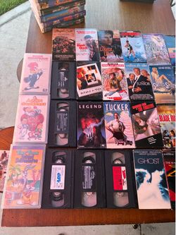 Huge vintage vhs lot