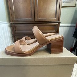 Camel Leather Mules By Madewell