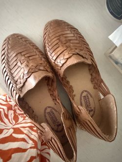 Leather Handmade Mexican Chanclas