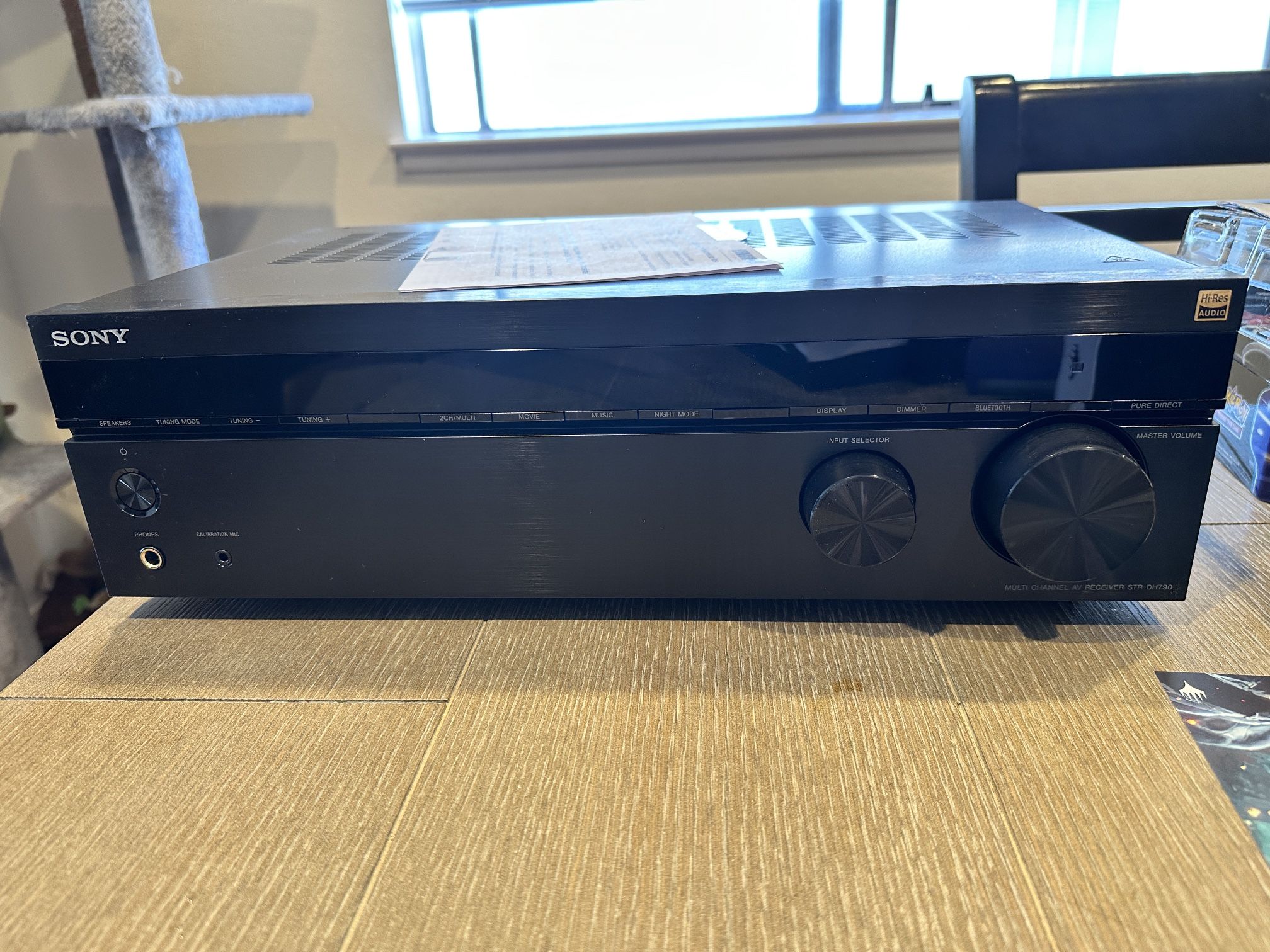 Sony receiver STR-DH790