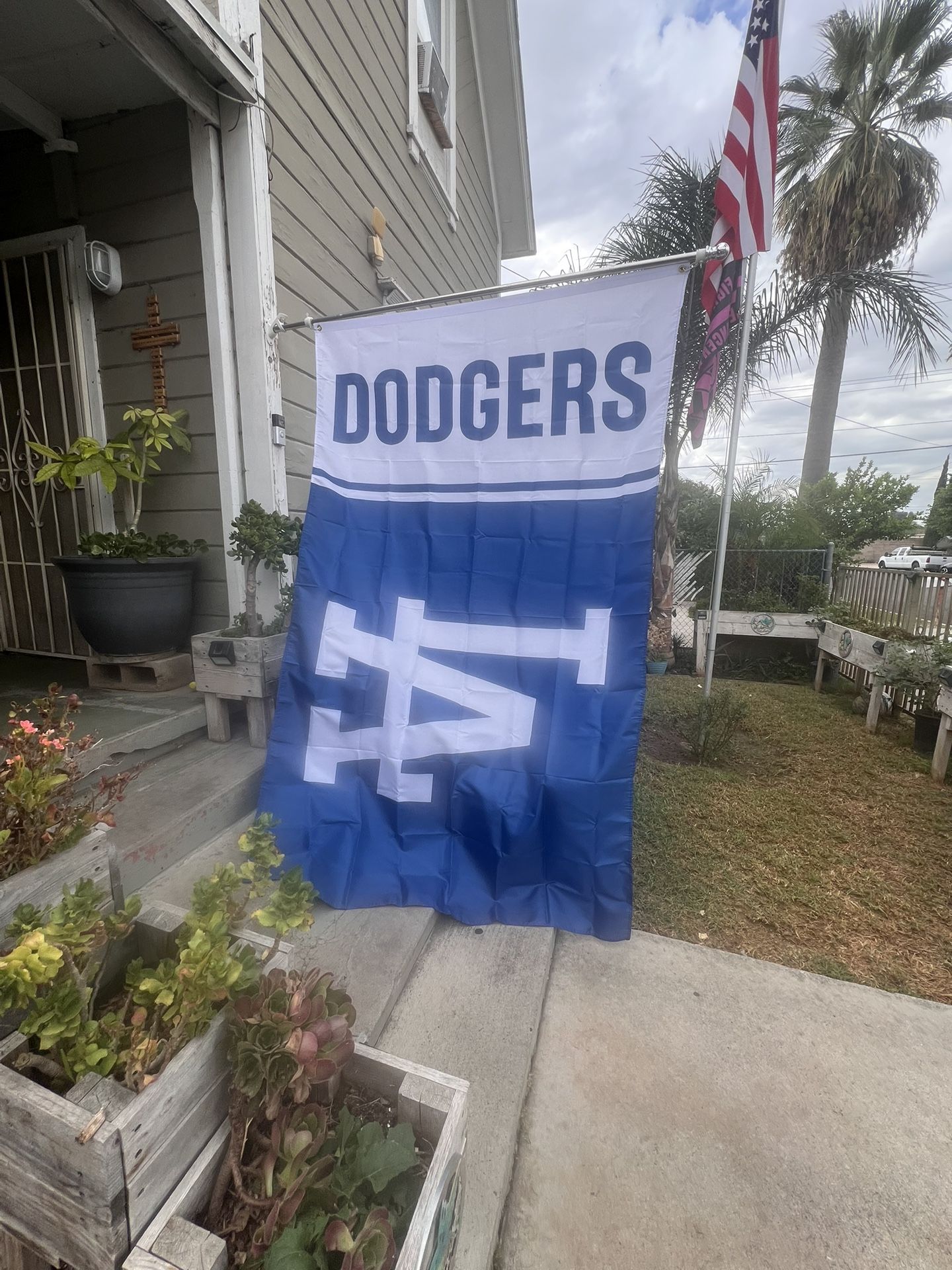 BIG DODGERS FLAG SIZE 5ftx8ft