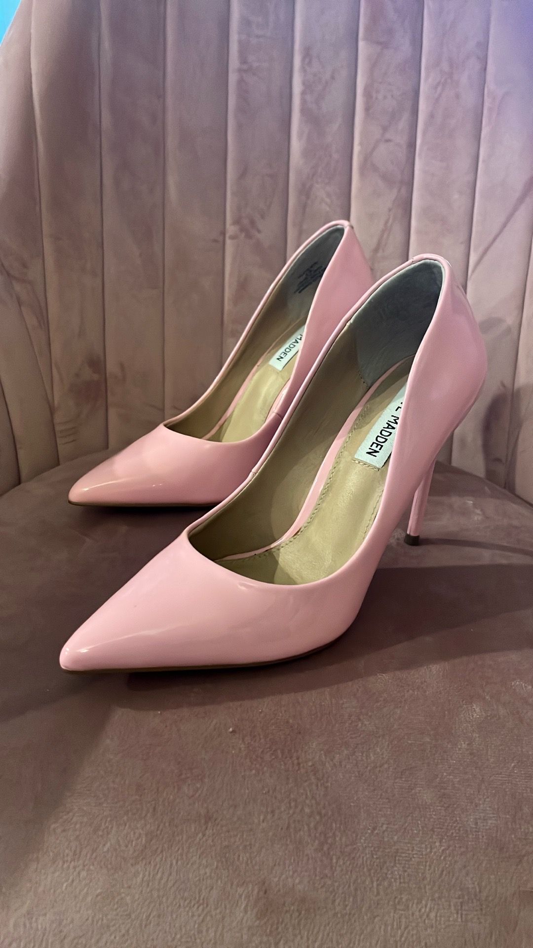 Steve Madden Pink Heels Size 6.5