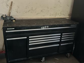 Toolbox with tools