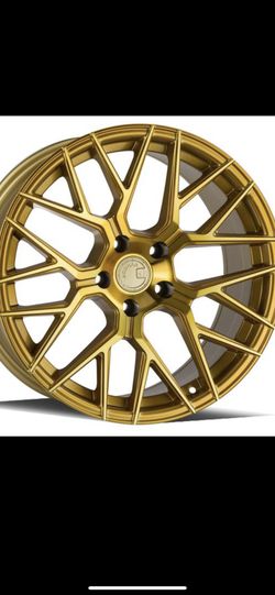 Pontiac trans am camaro 20” gold new rims tires set