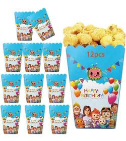 Cocomelon Popcorn Boxes