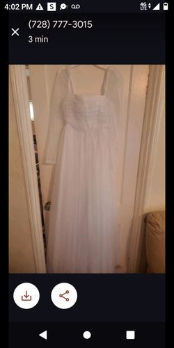 New Wedding Dress Lace Size 8