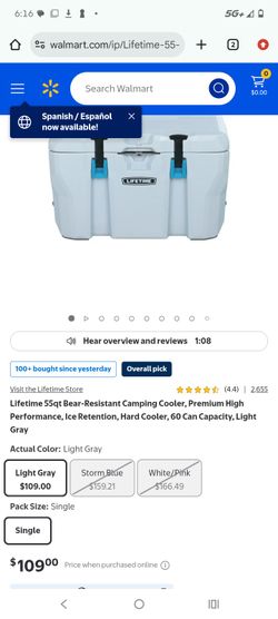 Lifetime cooler brand new