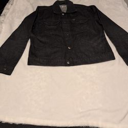 Men's L Wrangler X Fender Series Jacket With Original Guitar Pic.