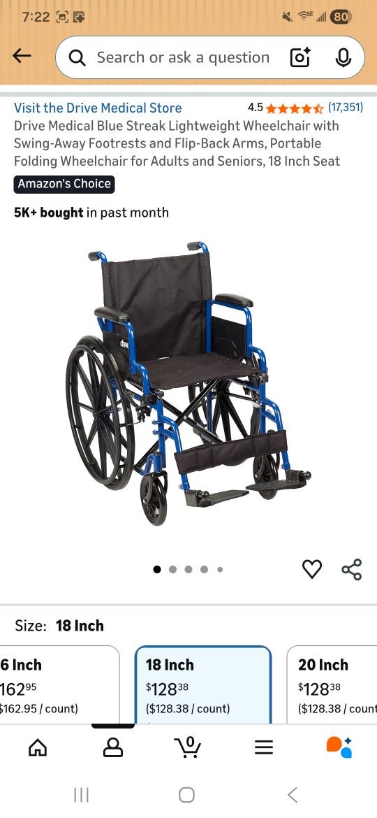 Adult Wheelchair Like New