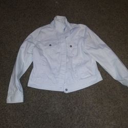 Nice White Jacket Size Xlarge From Old Navy For 10.00