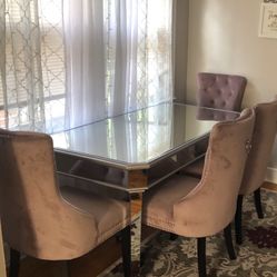 Dining Set With 4 Chairs