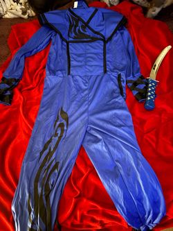 Blue ninja costume