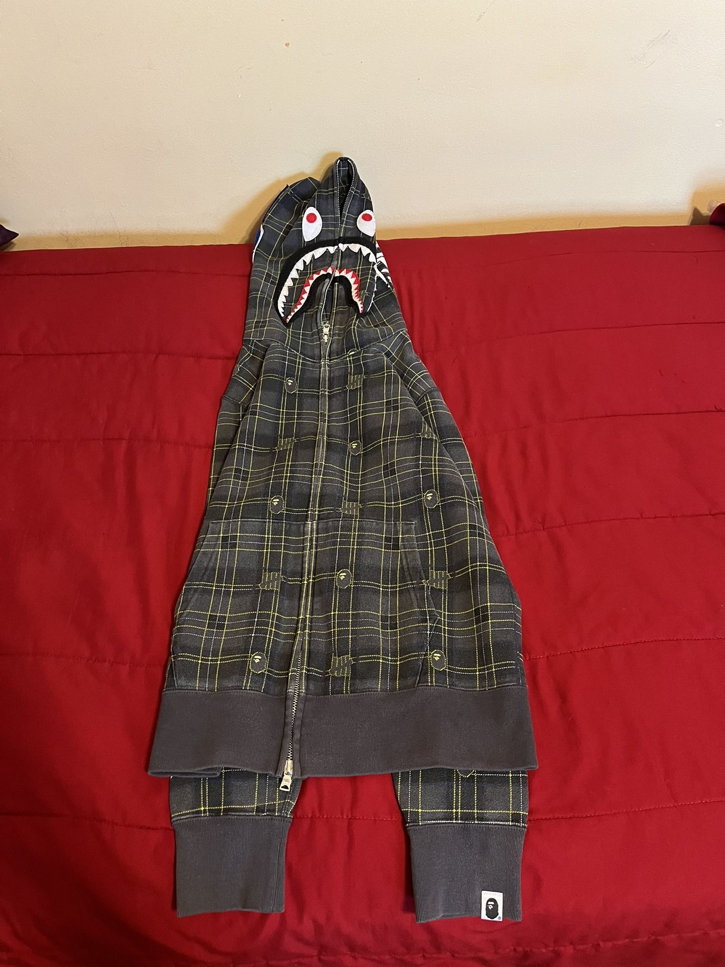 BAPE Undefeated Hoodie, SMALL
