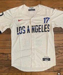 Ohtani City Beige Dodgers Men Youth Jersey