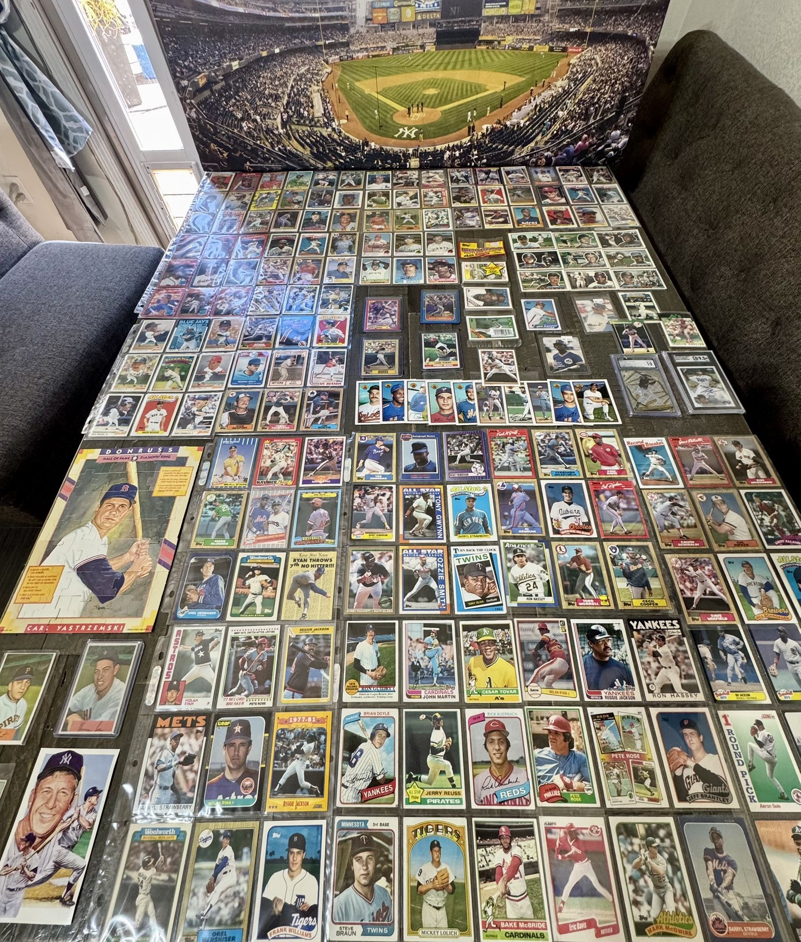 Large Lot Of Vintage Baseball Collection!!!