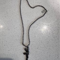 Marc Jacobs Bear Ball Chain Necklace