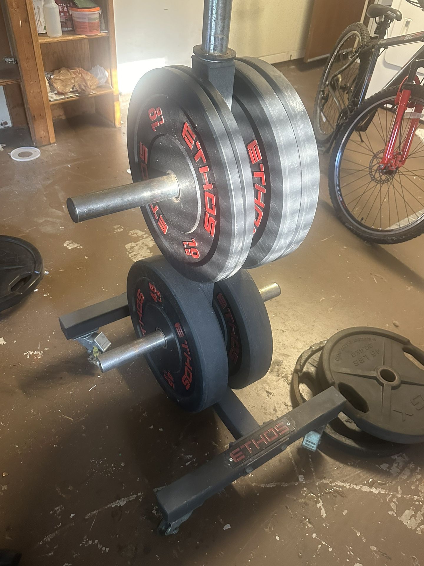 Weight Plates With Ethos Set/Tree