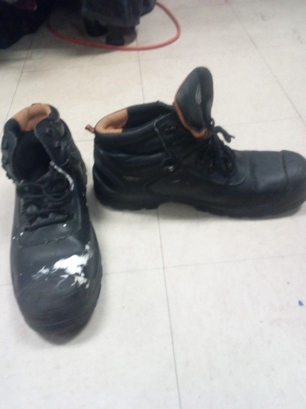 Contractor Boots Hard Toe Black