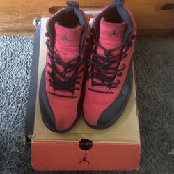 Jordan 12 Retro , Reverse Flu Games Sz 9.5