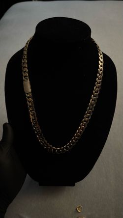 14mm Gold Cuban