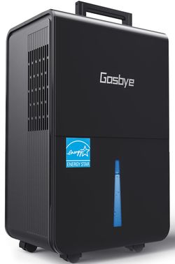 Gasbye 115 Pint 6000 Sq Ft Basement Dehumidifier New Sealed