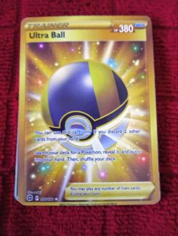 Pokemon TCG - Ultra Ball (Secret) - SWSH09: Brilliant Stars (SWSH09) -Q889 [NM]