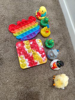 $0 FREE Rubber Ducks & Kids Toys