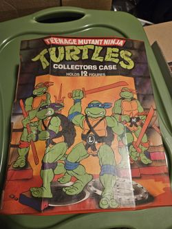1980's TMNT Collectors Carry Case