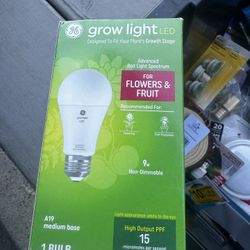 GE 9-Watt (60-Watt EQ) LED Grow Light Bulb
