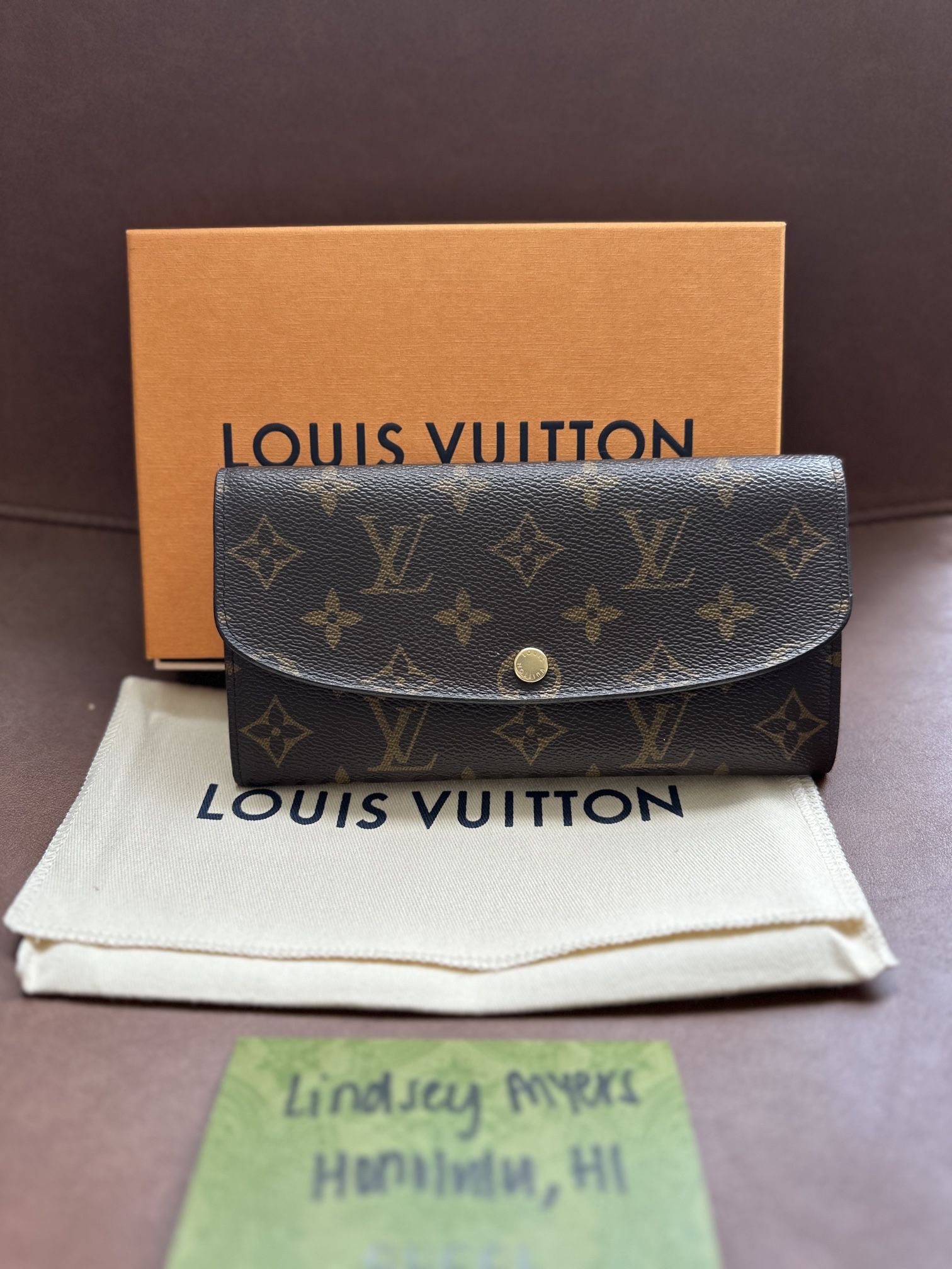 Louis Vuitton Emilie wallet