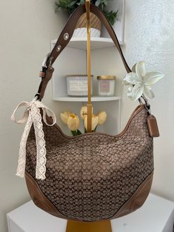Coach Soho Signature Hobo Shoulder Bag