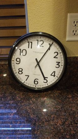 Sterling and noble clock