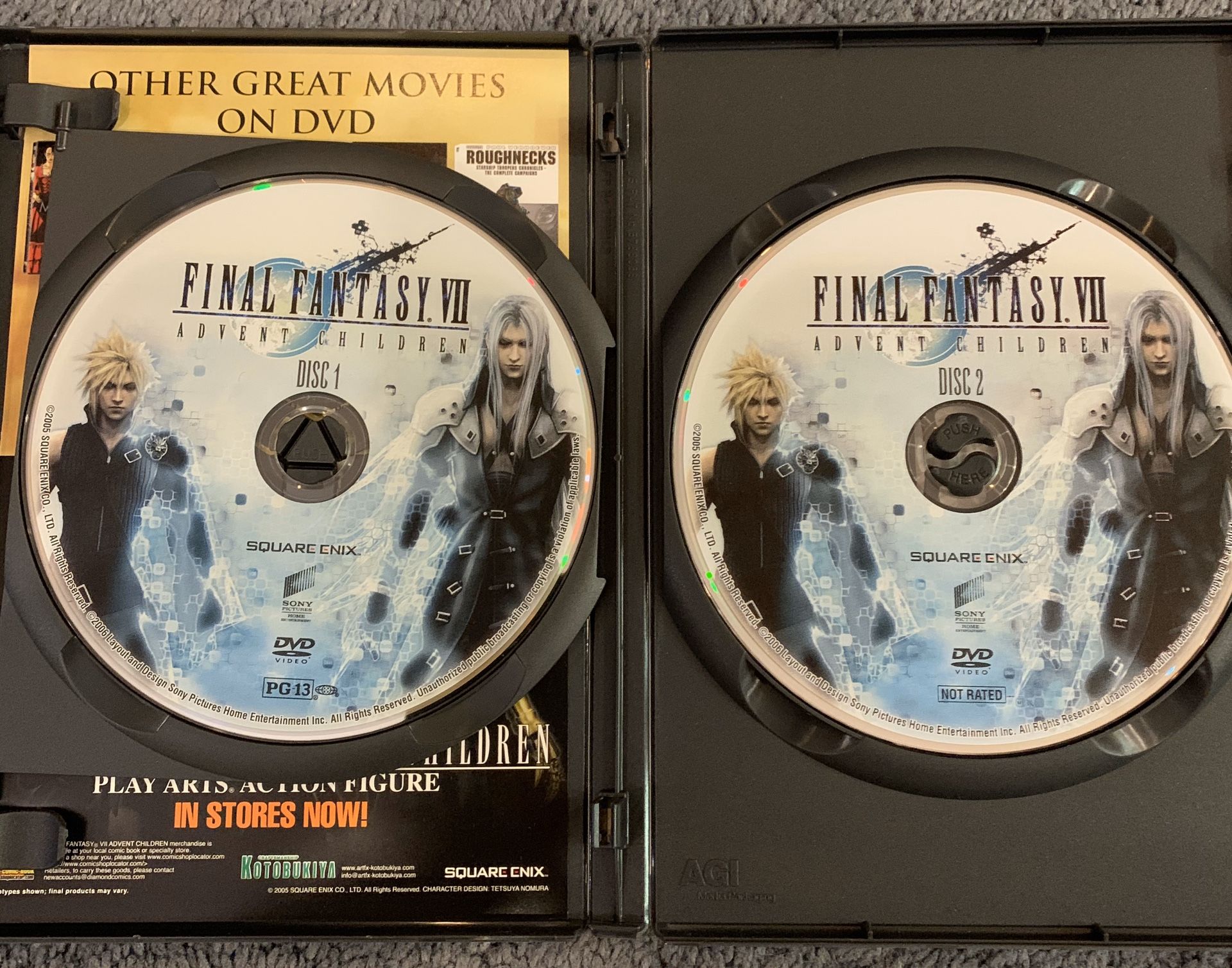 Final Fantasy VII: Advent Children && Akira DVD Collection for 
