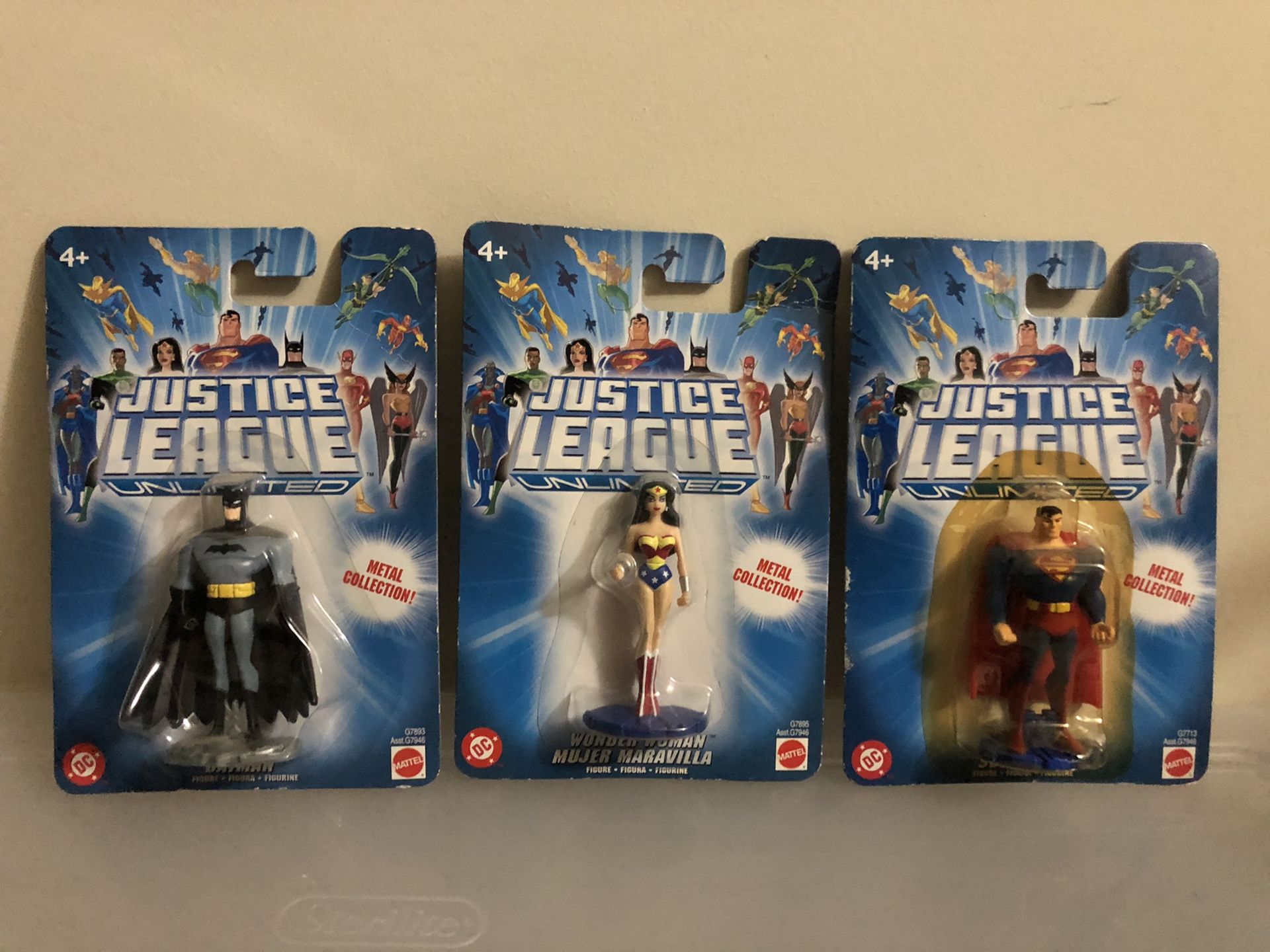 Justice League Toy “Unlimited” Metal collection