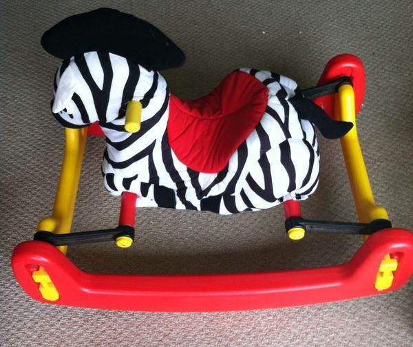 singing zebra toy