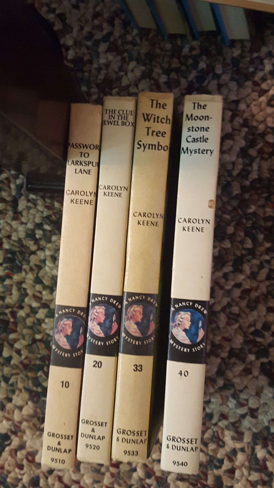 4-Nancy Drew books