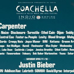 Coachella Weekend 2 W/ Car Camping