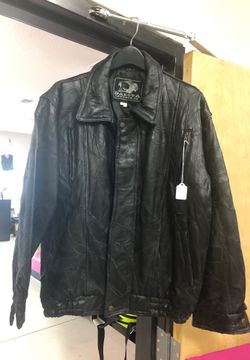 New leather jacket sz small