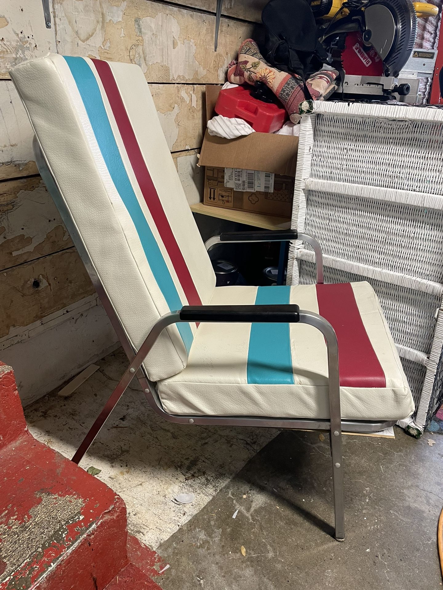 Reupholstered Vintage Chair - $40