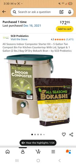Bokashi Protein Composter
