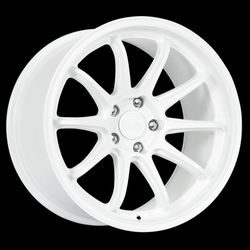 Katana Racing HR06 Gloss White Wheels – 18x9.5 | 5x114.3 | +22mm / +38mm