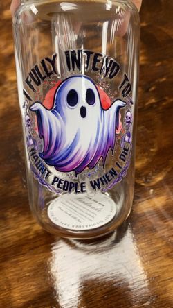 Glass Can Cup