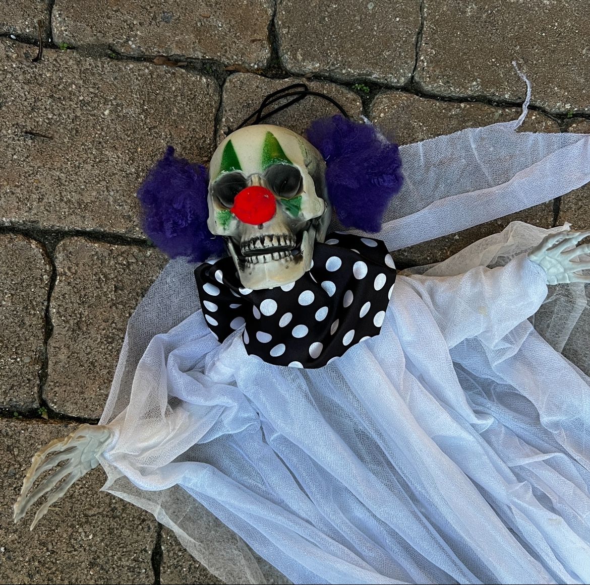 Yard Lawn Hanging Halloween Skeleton Clown Ghost 3ft Decoration