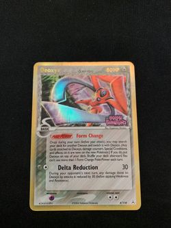 Pokémon Deoxys Super Rare Holo