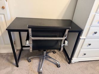 Small desk and chair