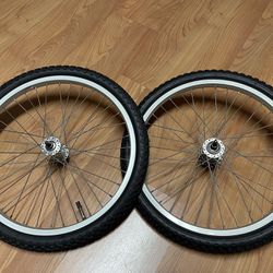 Mid School Mongoose Rims And Used Tires, 20 Inch
