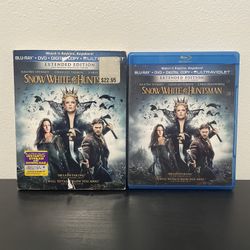 Snow White & The Huntsman Extended Edition Blu-Ray DVD 2 Disc Combo 2012