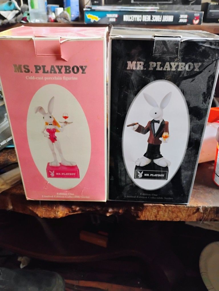 Playboy And Playgirl Figurines Collectibles