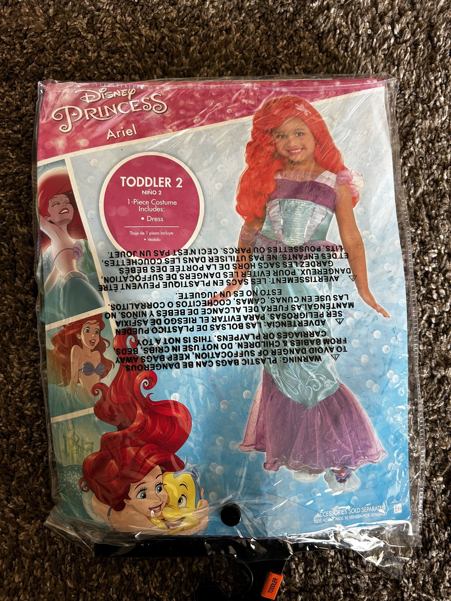 Toddler Halloween Costume Little Mermaid