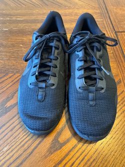 Nike Flex Experience Run 12 Black Running Shoes Size 7